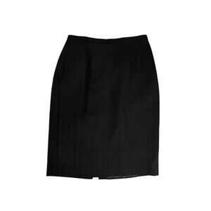 Villager Women’s Black A-Line Skirt – Size 12